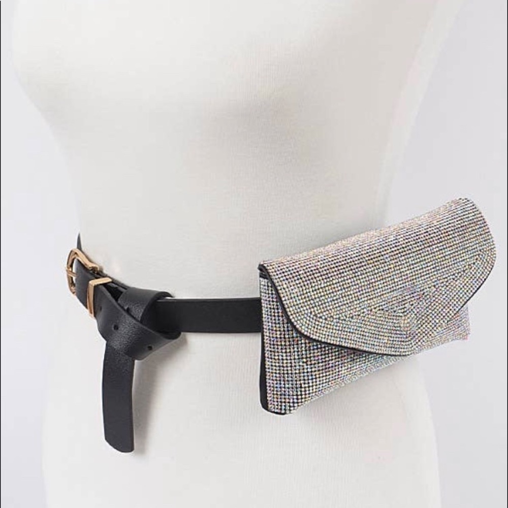 Plus Size Diamond Fanny Pack